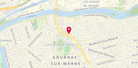 Plan de Gournay Vision, 11 avenue Paul Doumer, 93460 Gournay-sur-Marne