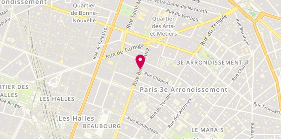 Plan de Optic par Prévifrance PARIS, 70 Rue Beaubourg, 75003 Paris