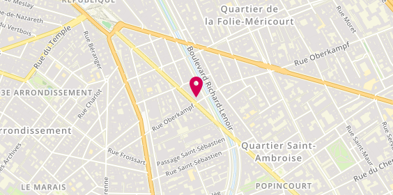 Plan de Opticien PARIS Oberkampf - Optical Center, 43 Boulevard Voltaire, 75011 Paris