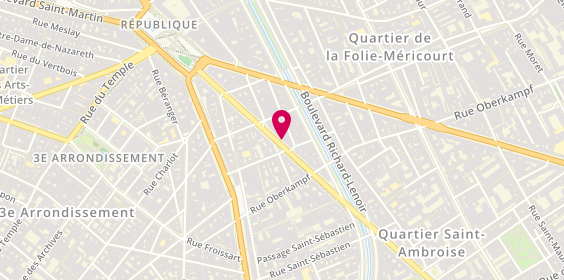 Plan de Optic Duroc, 31 Boulevard Voltaire, 75011 Paris