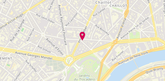 Plan de My Optic, 37 Rue de Longchamp, 75116 Paris