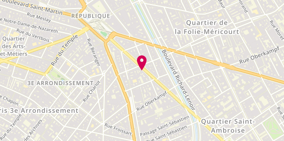 Plan de Optical City, 20 Bis Boulevard Voltaire, 75011 Paris