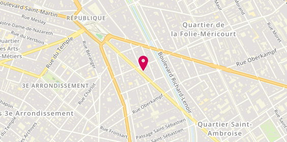 Plan de ACUITIS, 25 Boulevard Voltaire, 75011 Paris