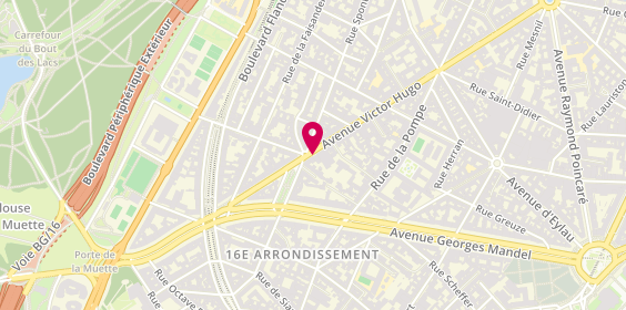 Plan de Optical Center, 185 avenue Victor Hugo, 75016 Paris