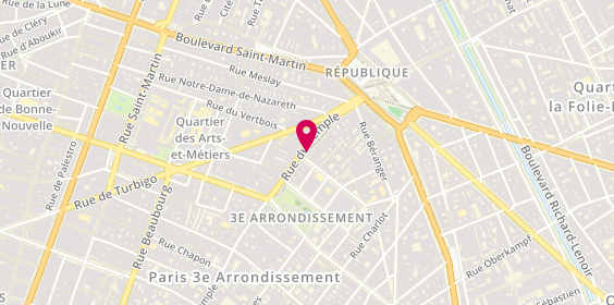 Plan de Générale d'Optique, 160 Bis Rue du Temple, 75003 Paris