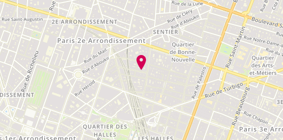Plan de Le Caribou Opticiens, 4 Rue Bachaumont, 75002 Paris
