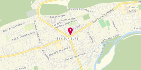 Plan de Optic 2000, 3 Rue Maurice Elet, 27530 Ézy-sur-Eure