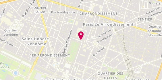 Plan de Maison Bonnet Lunetier du Palais Royal, 5 Rue des Petits Champs, 75001 Paris