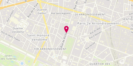 Plan de Victoires Optique, 54 Rue de Richelieu, 75001 Paris