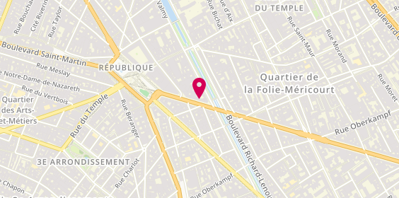 Plan de Binocles, 9 avenue de la République, 75011 Paris