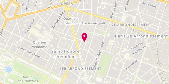 Plan de Larry Opticiens, 51 Rue des Petits Champs, 75001 Paris