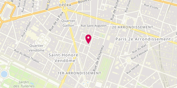 Plan de Optic 2000, 32 Rue des Petits Champs, 75002 Paris