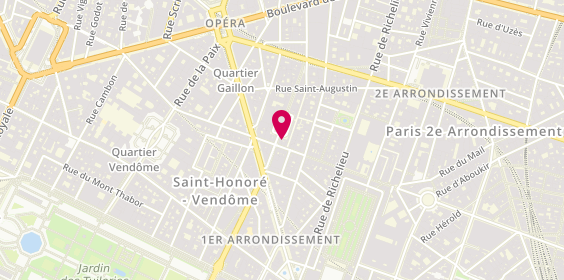 Plan de Optic Nelson, 42 Rue des Petits Champs, 75002 Paris
