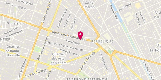 Plan de Vision Net, 15 Boulevard Saint-Martin, 75003 Paris
