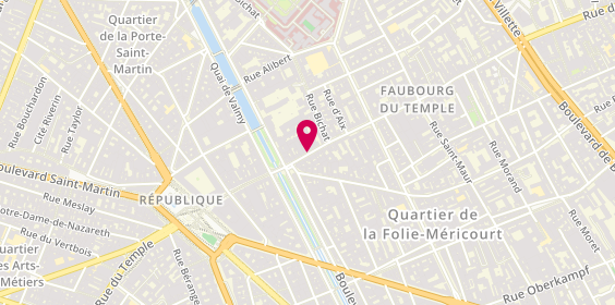 Plan de Poncet Optique, 39 Rue du Faubourg du Temple, 75010 Paris