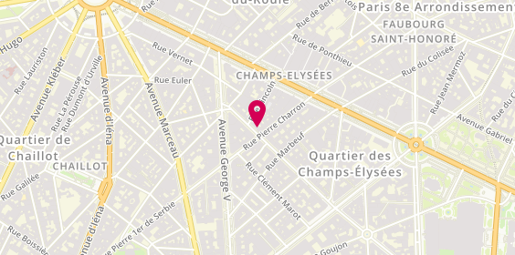Plan de Montaigne Optique, 54 Rue François 1er, 75008 Paris