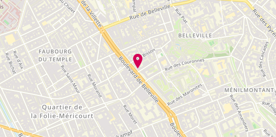 Plan de Optique de Belleville, 76 Boulevard de Belleville, 75020 Paris