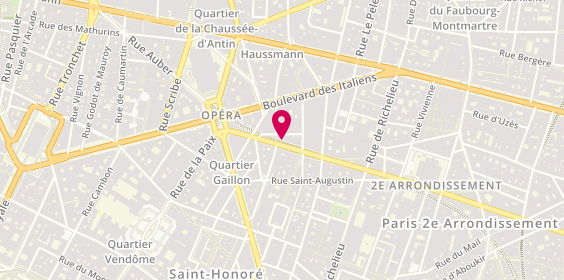 Plan de Opticien ADDA OPTIC - Opéra Paris, 24 Rue du 4 Septembre, 75002 Paris