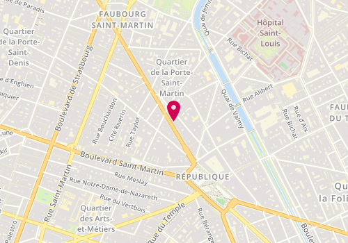 Plan de Optical' 1, 22 Boulevard Magenta, 75010 Paris