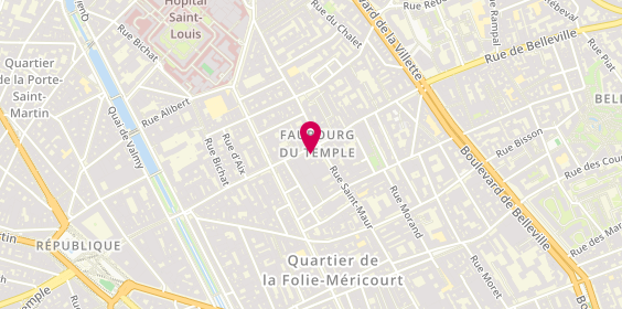 Plan de Générale d'Optique, 76 Rue du Faubourg du Temple, 75011 Paris