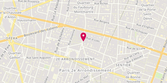 Plan de Optigal, 164 Rue Montmartre, 75002 Paris