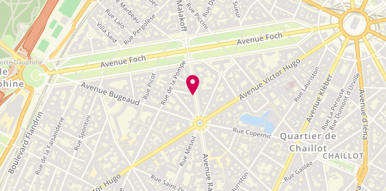 Plan de Optical Center, 95 avenue Raymond Poincaré, 75116 Paris