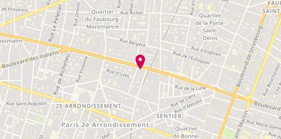 Plan de Design Optic, 9 Boulevard Poissonnière, 75002 Paris