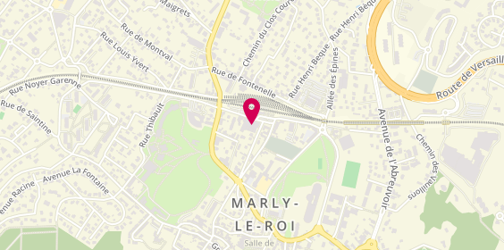 Plan de Inoptic, place de la Gare, 78160 Marly-le-Roi