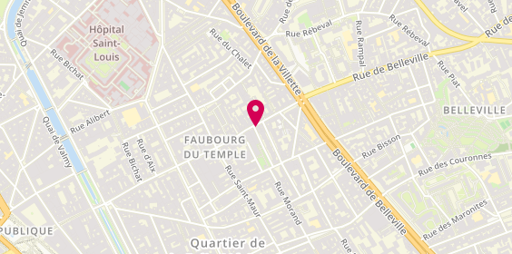 Plan de Voyez Vous, 100 Rue Faubourg du Temple, 75011 Paris