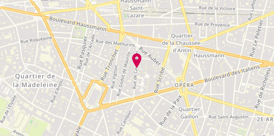 Plan de Sélection Opticien, 22 Rue de Caumartin, 75009 Paris