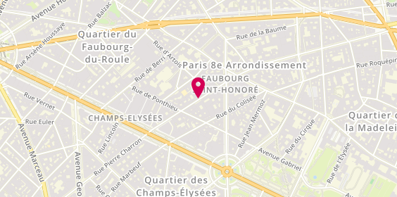 Plan de Ème Optique, 104 Rue la Boétie, 75008 Paris