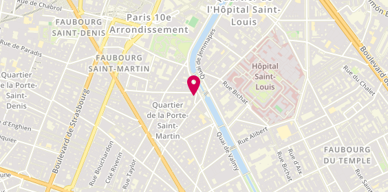 Plan de Dingue de Lunettes, 21 Rue Jean Poulmarch, 75010 Paris