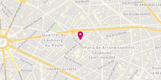 Plan de Première Optique, 39 Rue de Berri, 75008 Paris