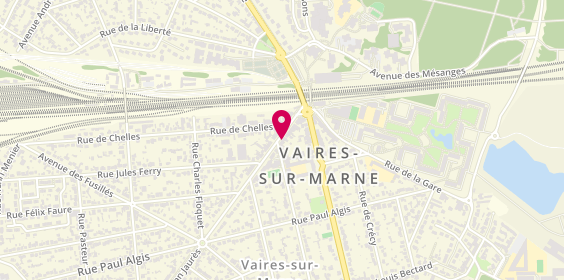 Plan de Audition Plus, 15 Avenue Jean Jaurès, 77360 Vaires-sur-Marne