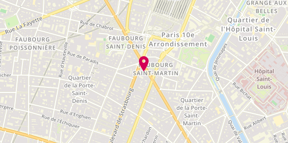 Plan de Optic 2000, 63 Boulevard de Magenta, 75010 Paris