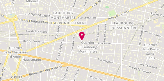 Plan de Vairons Les Lunetiers - Opticien Paris 9, 36 Bis Rue du Faubourg Montmartre, 75009 Paris