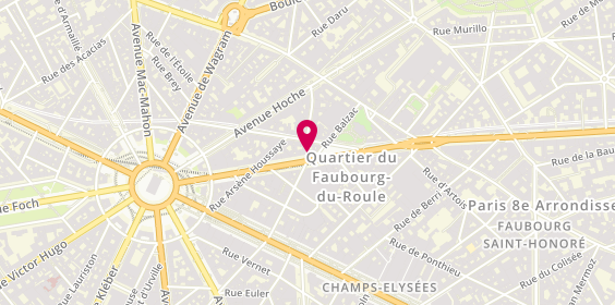 Plan de OPTISAM, 16 avenue de Friedland, 75008 Paris
