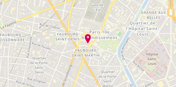 Plan de Optical Center, 123-125
Rue du Faubourg Saint-Martin, 75010 Paris