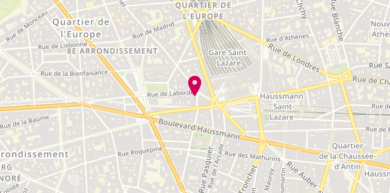Plan de Johann Optique, 5 Rue Joseph Sansboeuf, 75008 Paris
