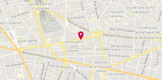 Plan de Optique ISAMBERT l'Atelier, 93 Rue Saint-Lazare, 75009 Paris