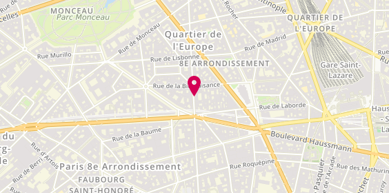 Plan de Vision Contact, 64 Rue de Miromesnil, 75008 Paris