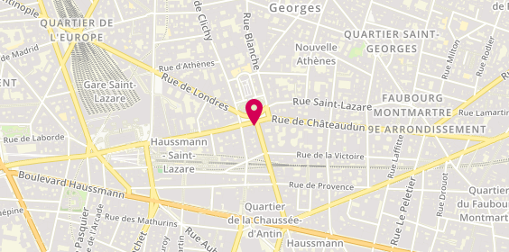 Plan de Optique d'Antin - Victoria, 57 Rue Chaussée d'Antin, 75009 Paris