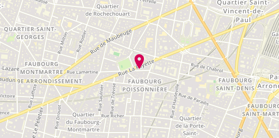 Plan de Le Monocle, 86 Rue la Fayette, 75009 Paris