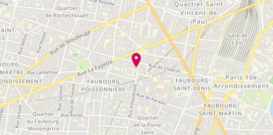 Plan de Vision Hauteville, 83 Rue d'Hauteville, 75010 Paris