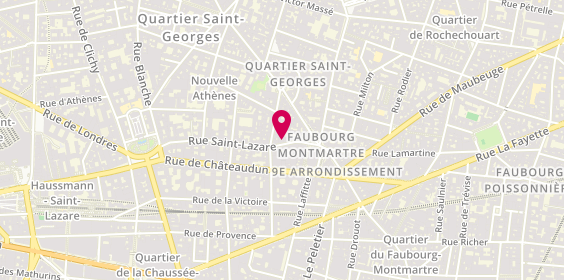 Plan de Fiveeyes, 20 Rue Saint-Lazare, 75009 Paris
