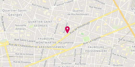 Plan de Bazin Opticien, 15 Rue de Maubeuge, 75009 Paris