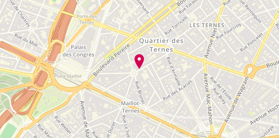 Plan de Ferdinand Audition - Audioprothésiste Paris 17, 26 Rue Saint-Ferdinand, 75017 Paris