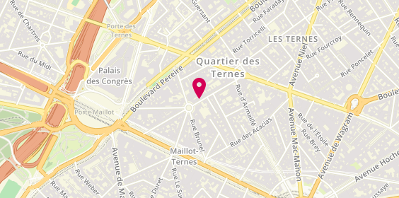 Plan de Optique Saint Ferdinand - Opticien Paris 17 Lunettes de vue, de soleil et lentilles, 24 Rue Saint-Ferdinand, 75017 Paris