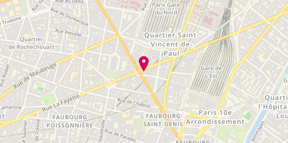 Plan de Alain Afflelou, 138 Rue la Fayette, 75010 Paris
