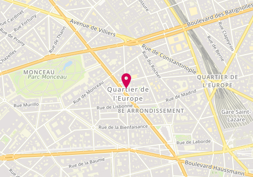 Plan de Optique Behar & Cayrol, 86 Rue Miromesnil, 75008 Paris